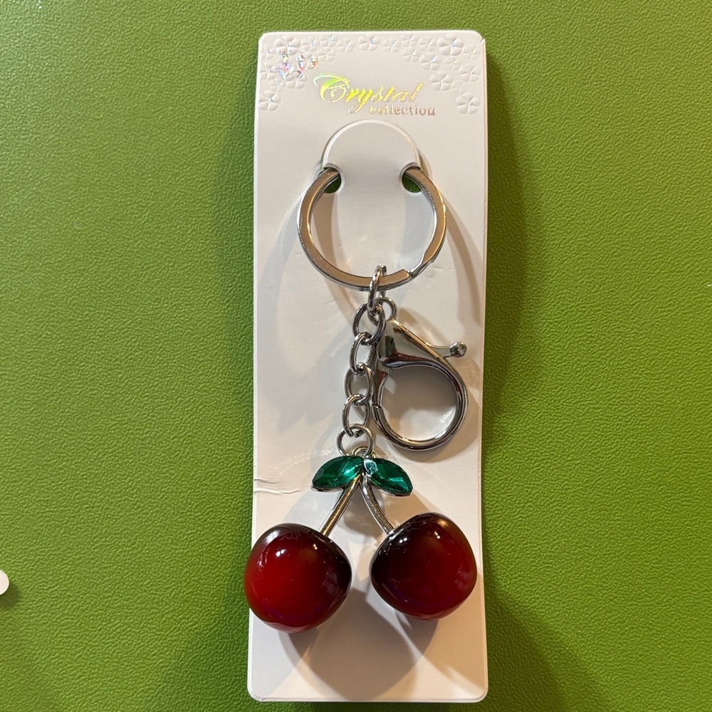 Cherry Keychain/Bag Charm